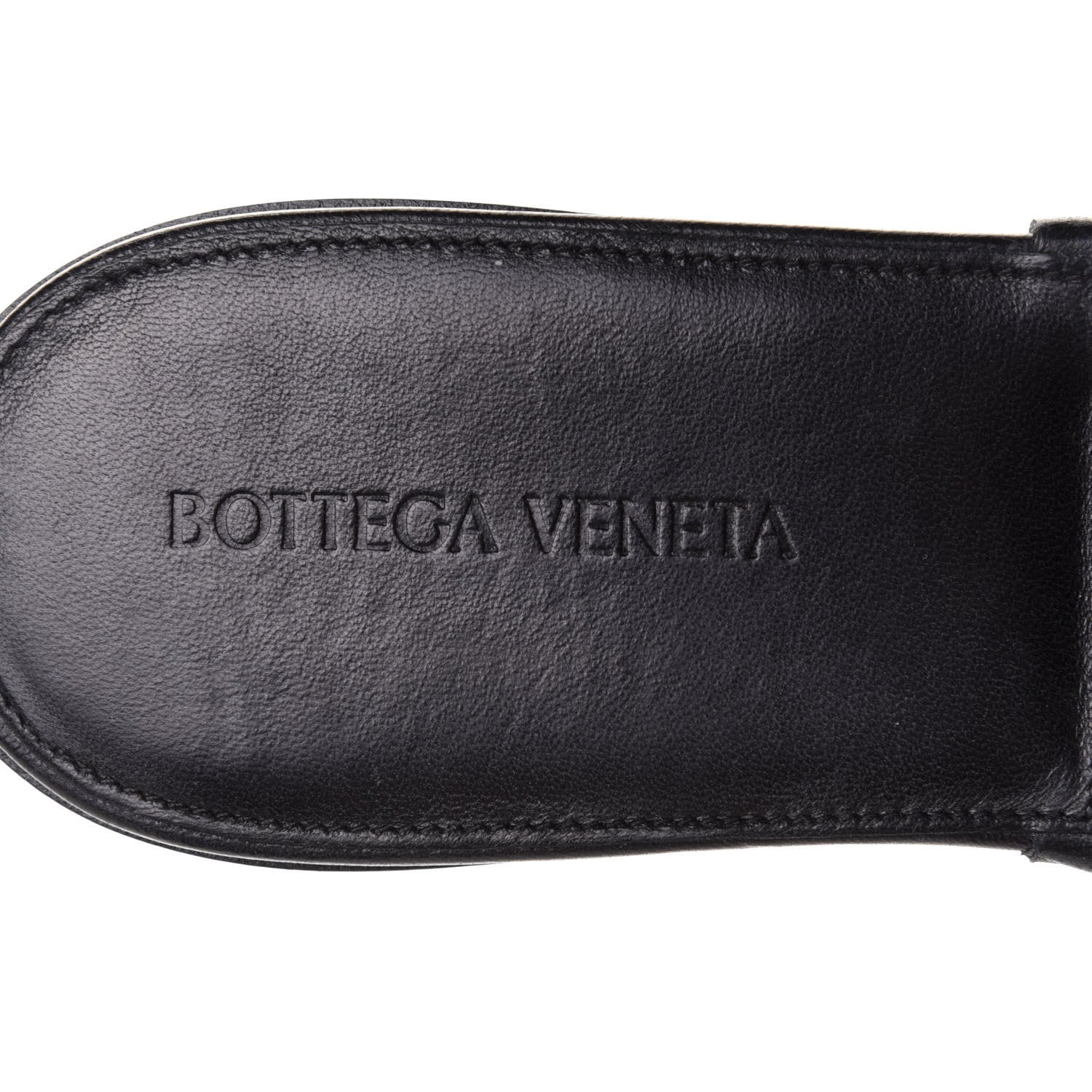 Bottega Veneta Nappa Quilted Rubber Lido Flat Sandals 41 Black 7 of 9