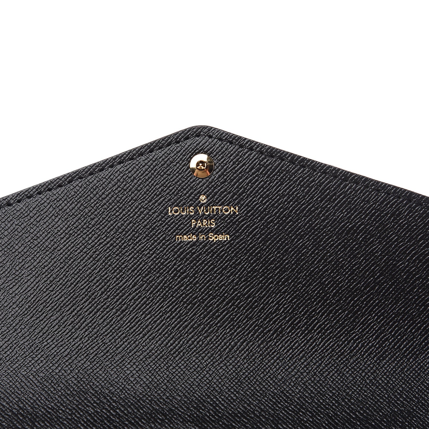 Louis Vuitton Monogram Giant Jungle Sarah Wallet Black 5 of 7