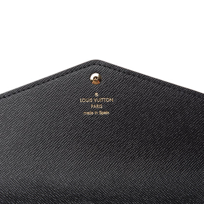 Louis Vuitton Monogram Giant Jungle Sarah Wallet Black 5 of 7