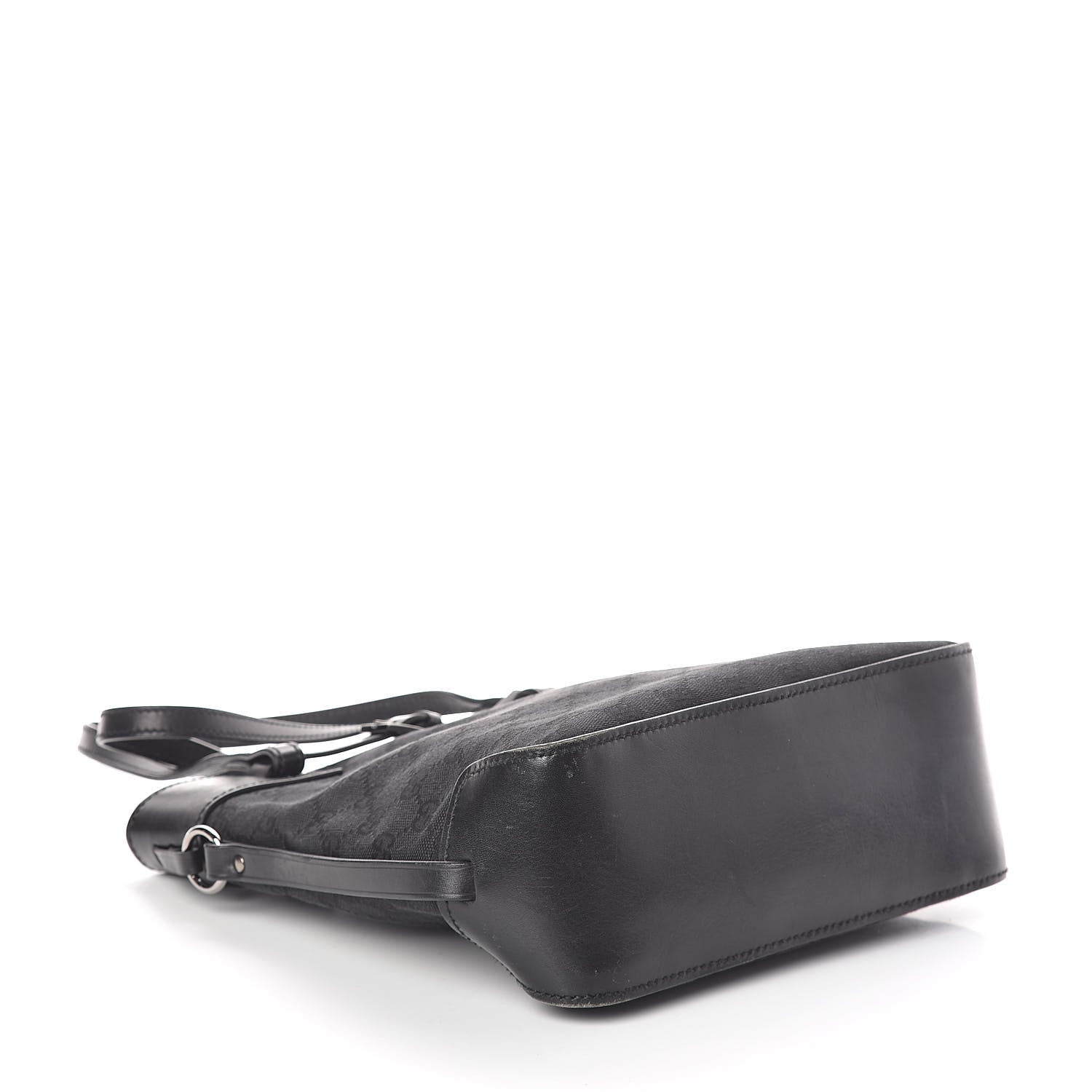 Gucci Monogram Small Bucket Tote Black 4 of 9