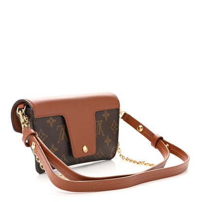 Louis Vuitton Monogram Padlock On Strap Caramel 3 of 9