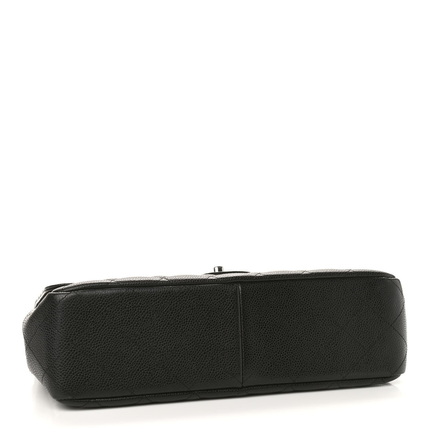 Chanel Caviar Quilted Jumbo Single Flap Black 4 of 9