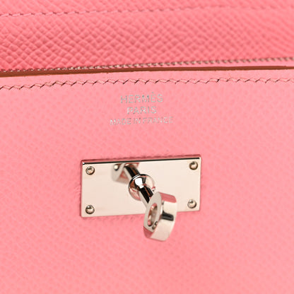 Hermes Epsom Medium Kelly Wallet Rose Confetti 6 of 8