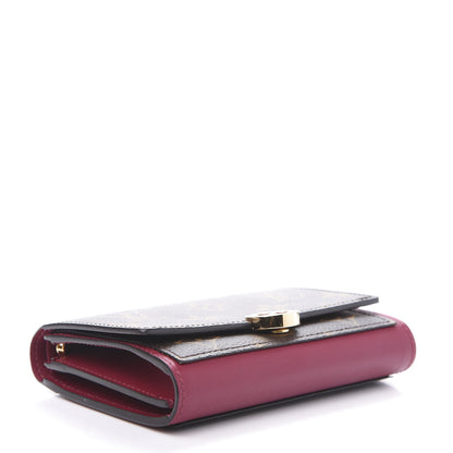 Louis Vuitton Monogram Flore Compact Wallet Fuchsia 4 of 7