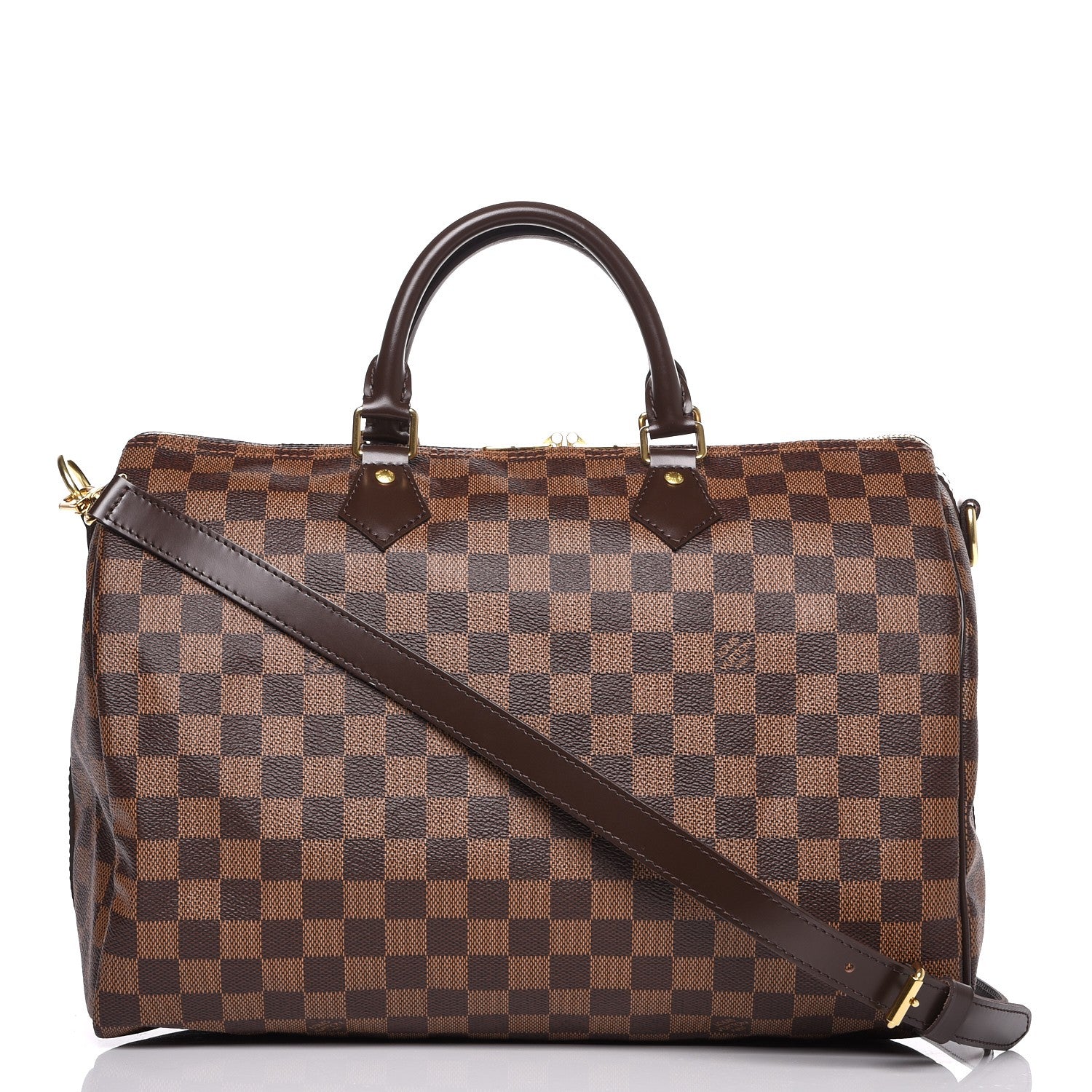 Louis Vuitton Damier Ebene Speedy Bandouliere 35 1 of 13