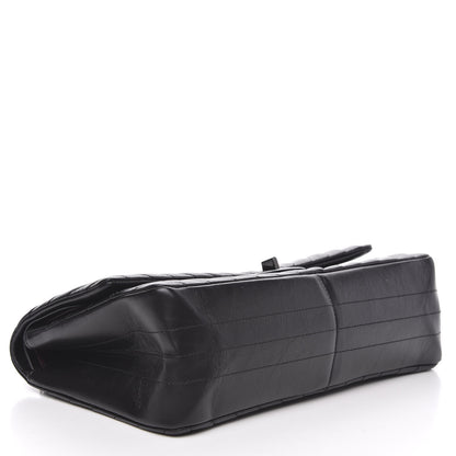 Chanel Aged Calfskin Chevron Quilted 2.55 Reissue 226 So Black 4 of 13