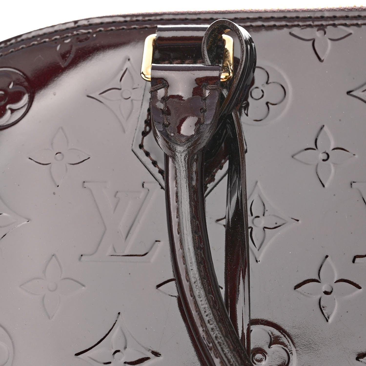 Louis Vuitton Vernis Alma GM Amarante 10 of 10