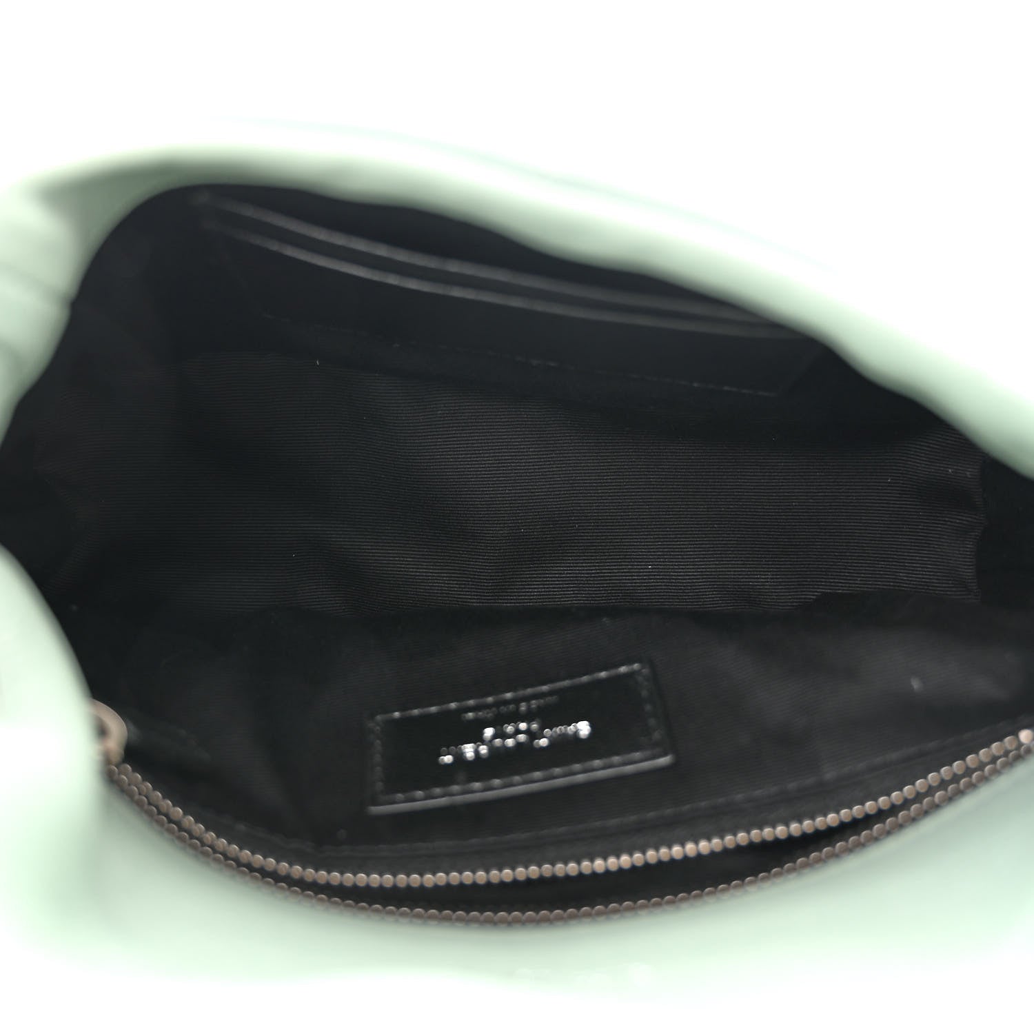 Saint Laurent Lambskin Quilted Toy Loulou Puffer Monogram Chain Satchel Mint 5 of 11