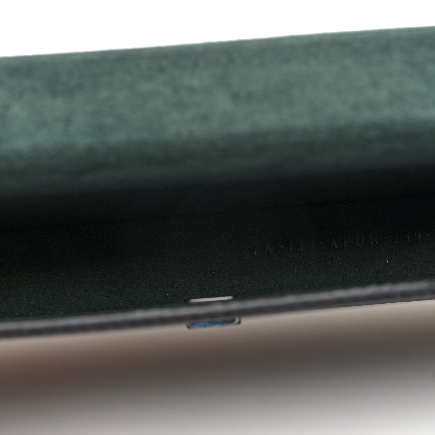 Fendi Vitello Cher Baguette Soft Trunk Phone Pouch Black 5 of 10