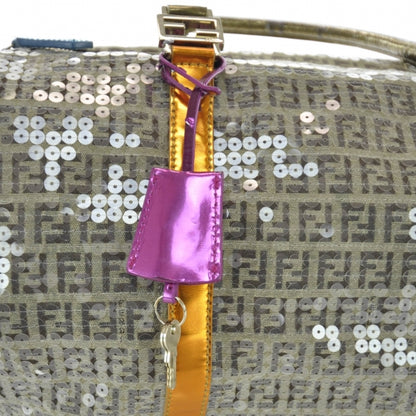 Fendi Sequin Patent Forever Boston 7 of 11
