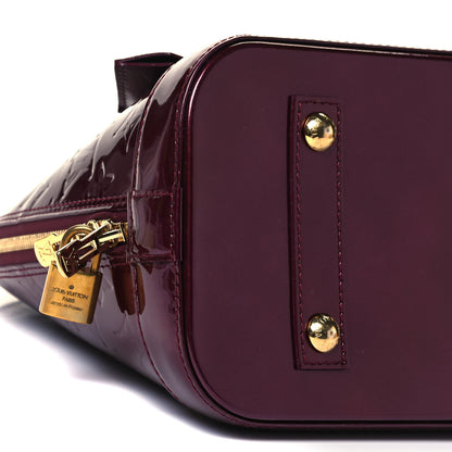 Louis Vuitton Vernis Alma PM Rouge Fauviste 8 of 9