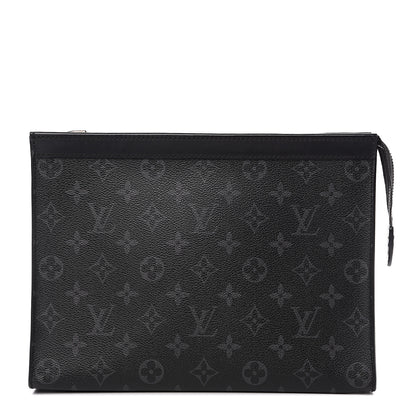 Louis Vuitton Monogram Eclipse Pochette Voyage MM 1 of 7