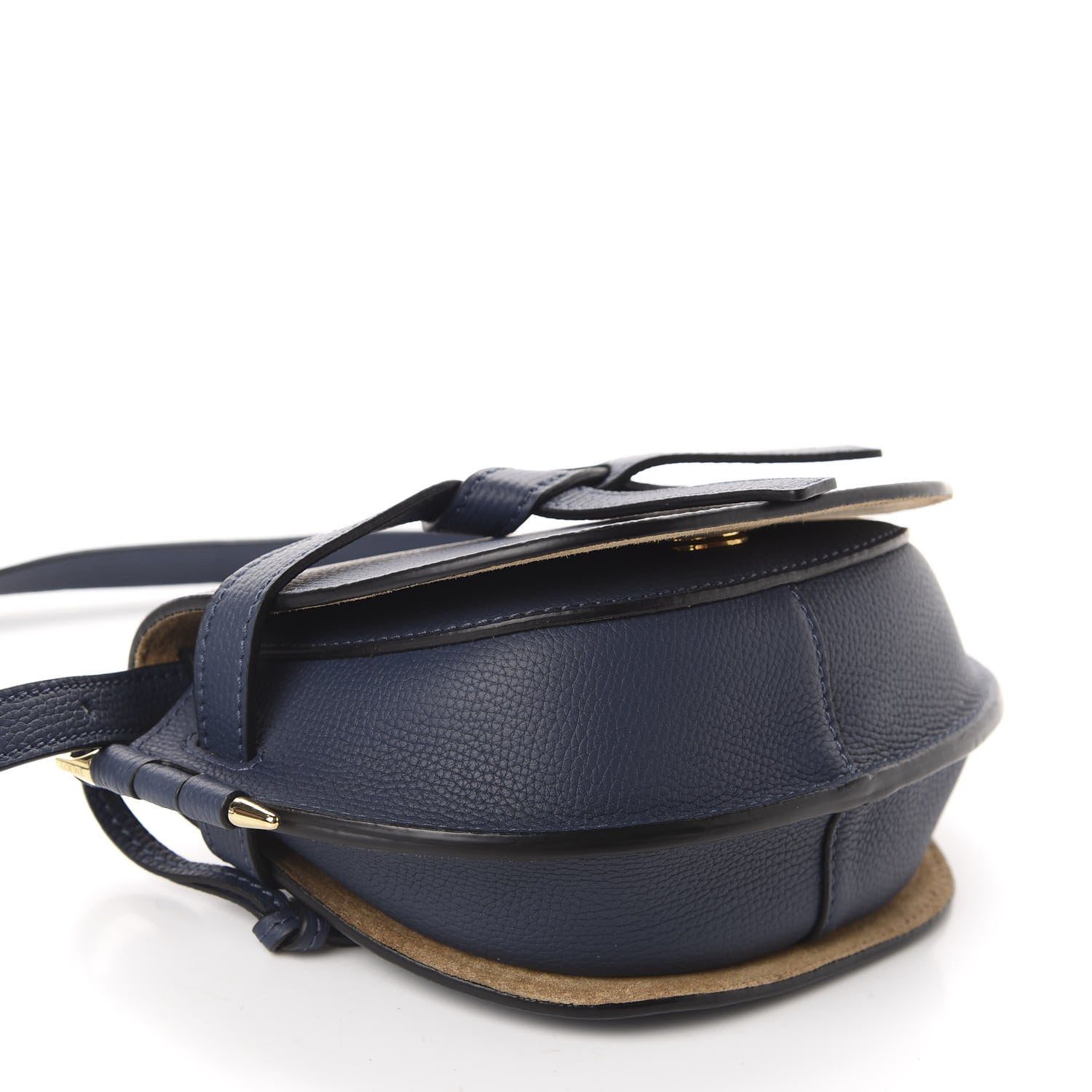 Loewe Pebble Grain Calfskin Mini Gate Dual Bag Ocean 4 of 9