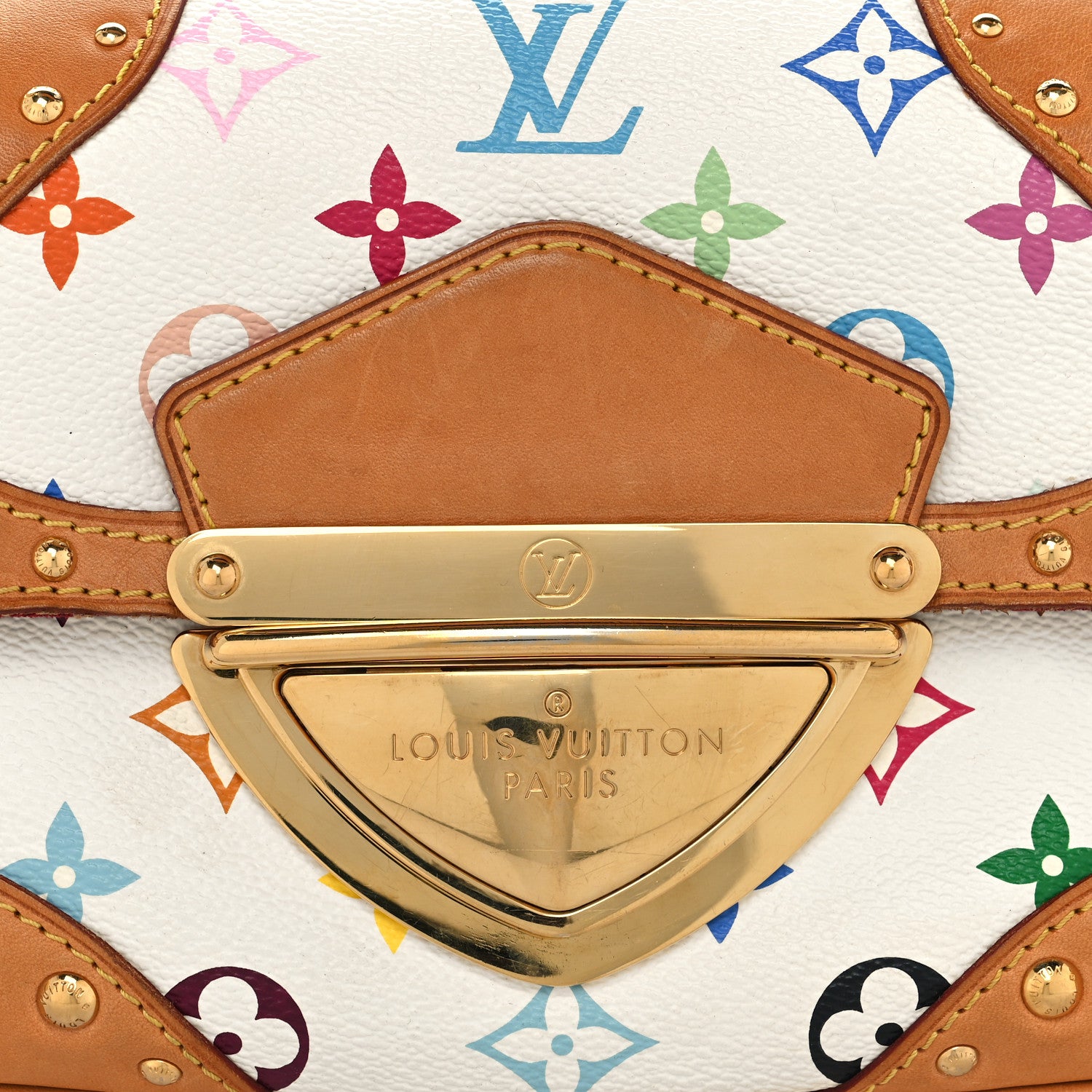 Louis Vuitton Monogram Multicolor Marilyn White 7 of 10