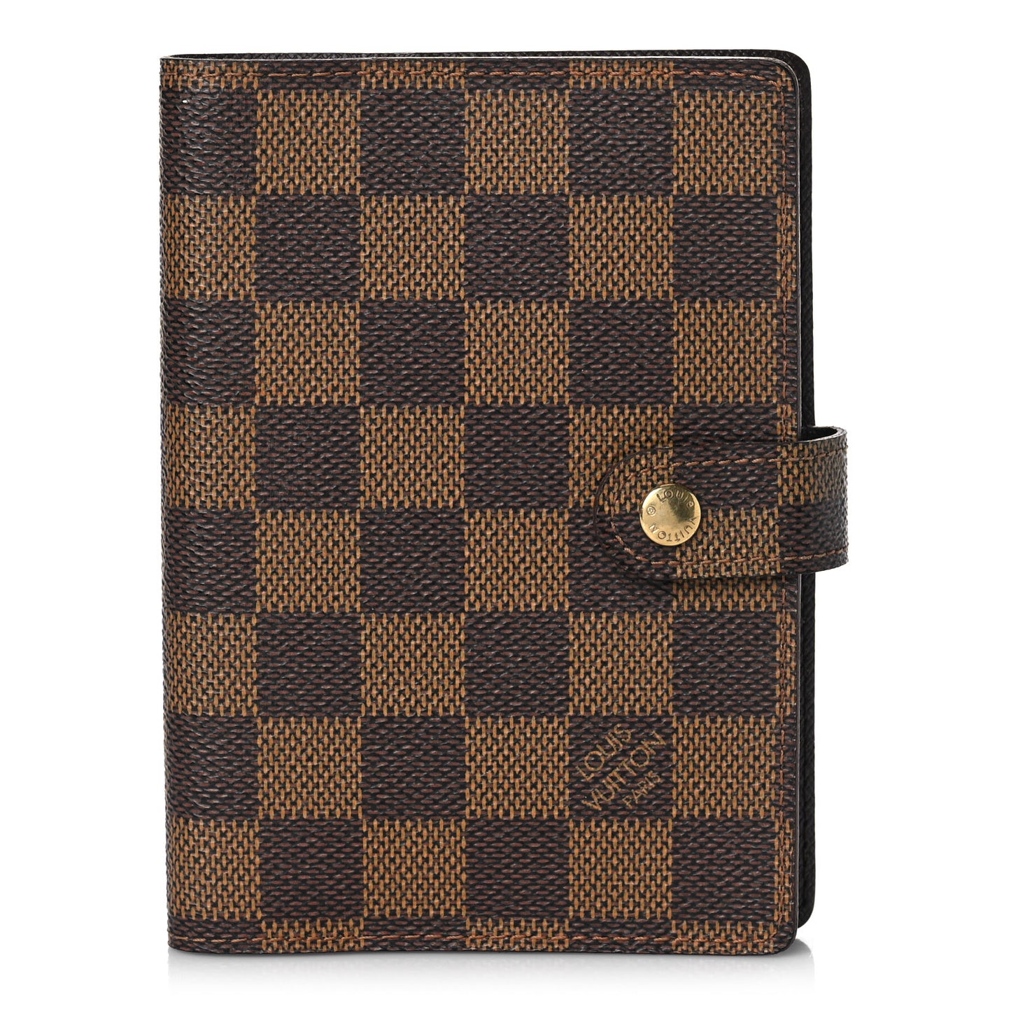 Damier Ebene Small Ring Agenda Cover