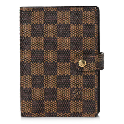Louis Vuitton Damier Ebene Small Ring Agenda Cover 1 of 10