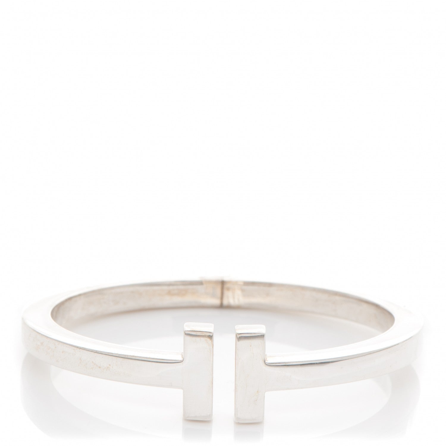 Tiffany Sterling Silver T Square Bracelet 1 of 4