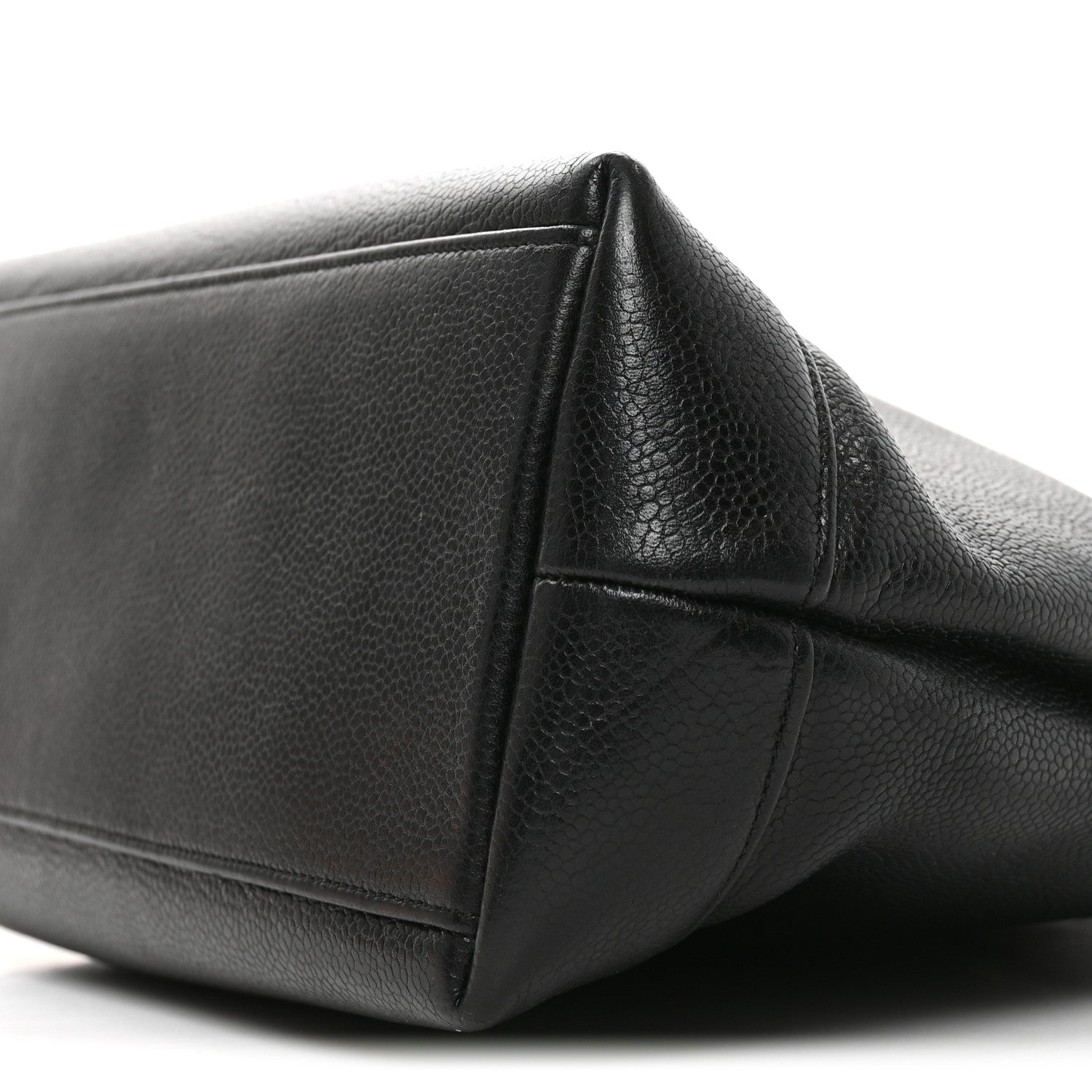 Chanel Caviar Large CC Shoulder Bag Black 9 of 9