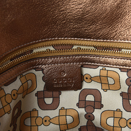 Gucci Guccissima Britt Tassel Shoulder Bag Bronze 6 of 8