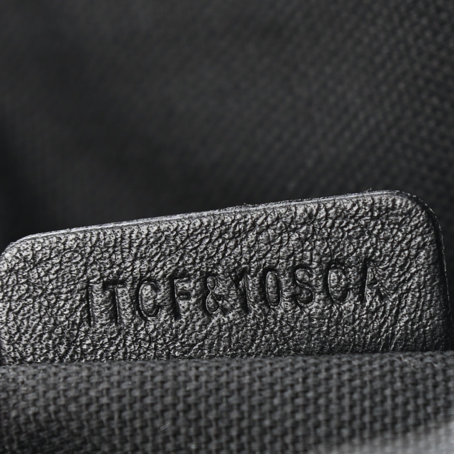 Calfskin House Check Little Crush Black