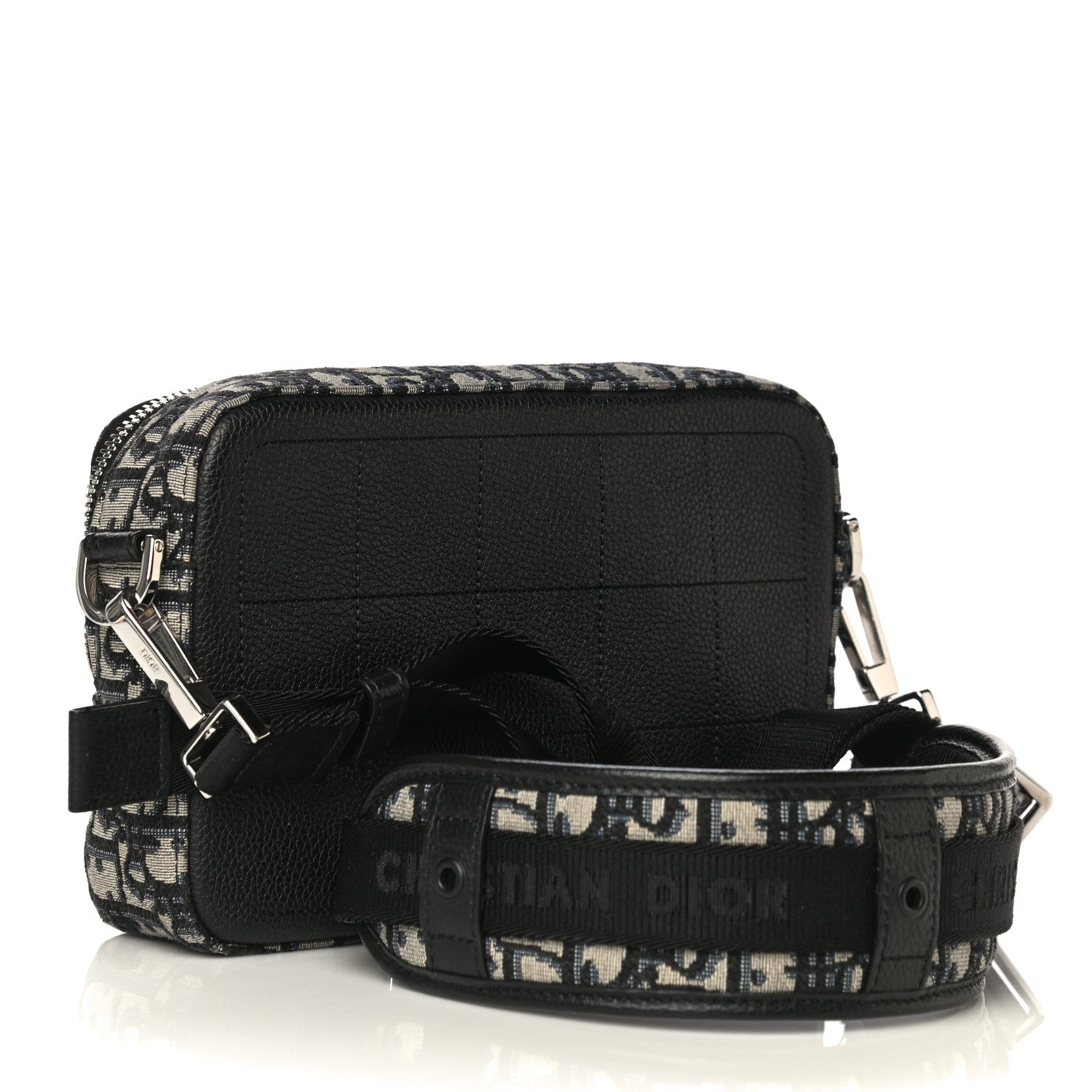 Christian Dior HOMME Oblique Safari Messenger Blue 3 of 10