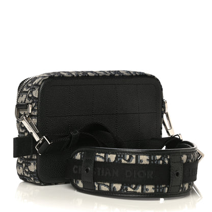 Christian Dior HOMME Oblique Safari Messenger Blue 3 of 10