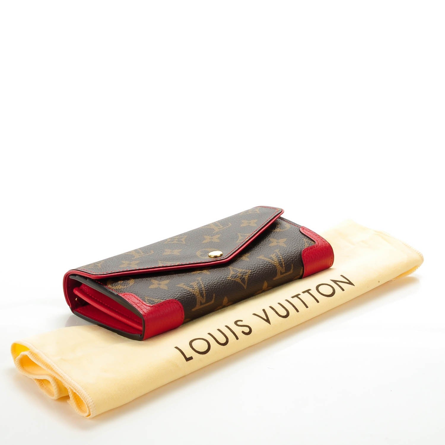 Louis Vuitton Monogram Sarah Retiro Wallet Cherry 5 of 8