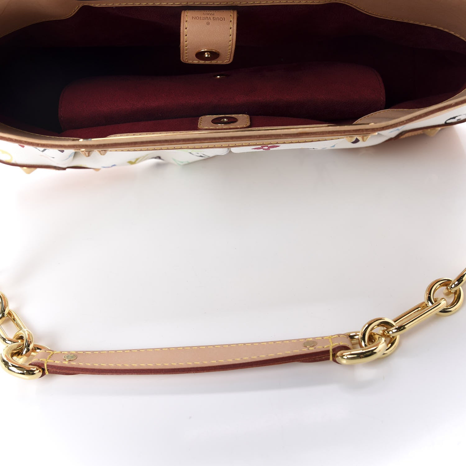 Louis Vuitton Monogram Multicolor Judy MM White 5 of 9