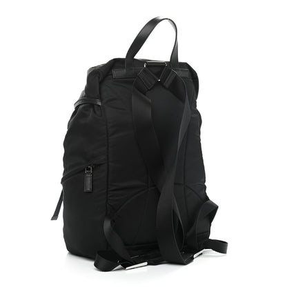 Prada Tessuto Nylon Montagna Double Buckle Backpack Black 3 of 10