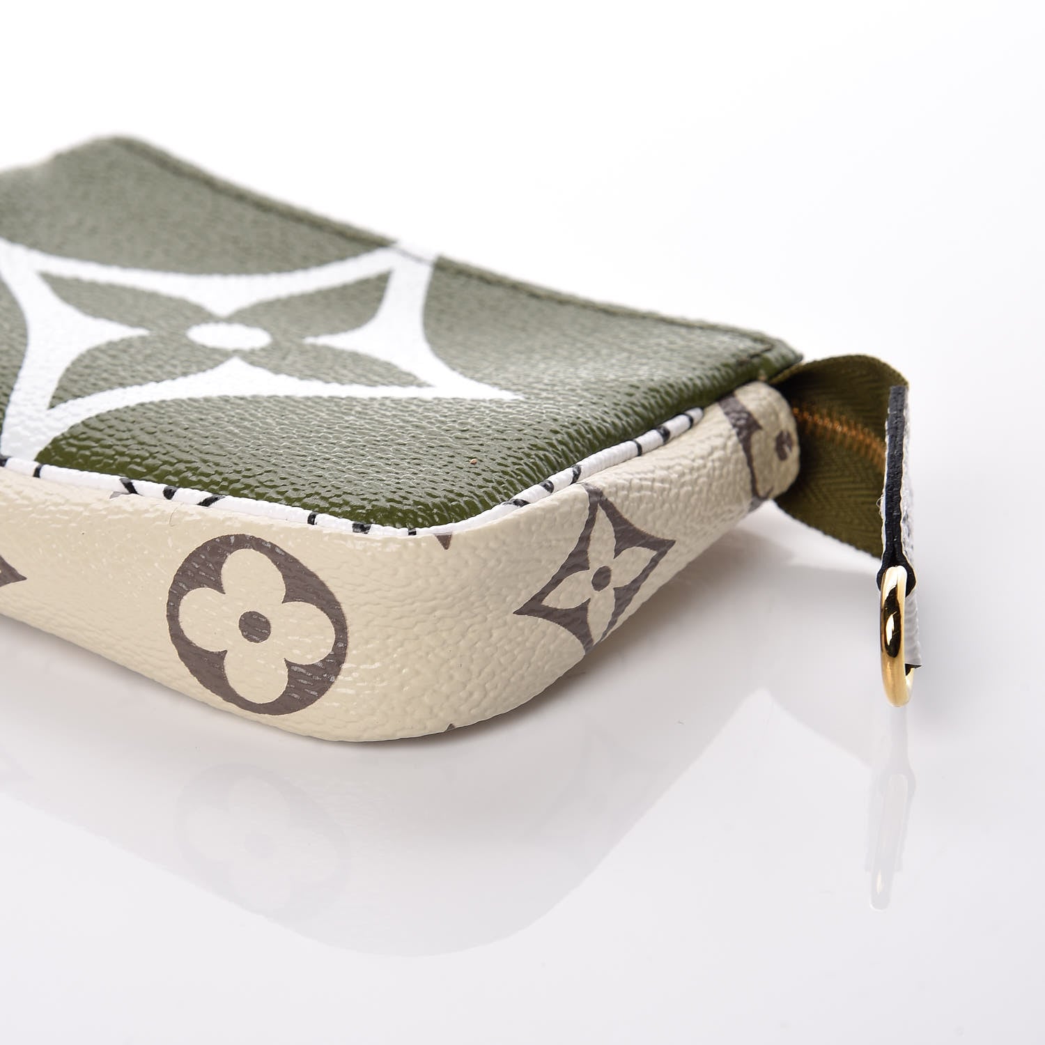 Louis Vuitton Monogram Giant Micro Pochette Accessories Kaki White 8 of 9