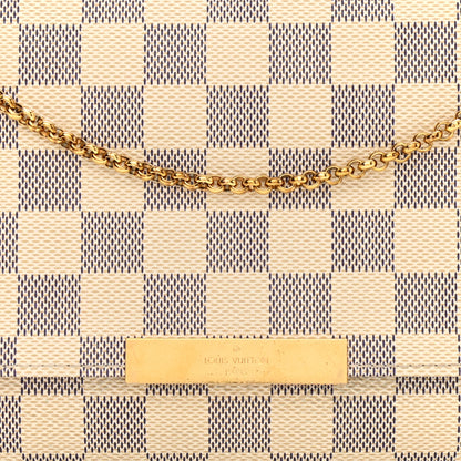 Louis Vuitton Damier Azur Favorite MM 9 of 11