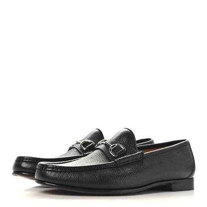 Gucci Road Calfskin Mens Horsebit Loafers 8.5 Black 4 of 9