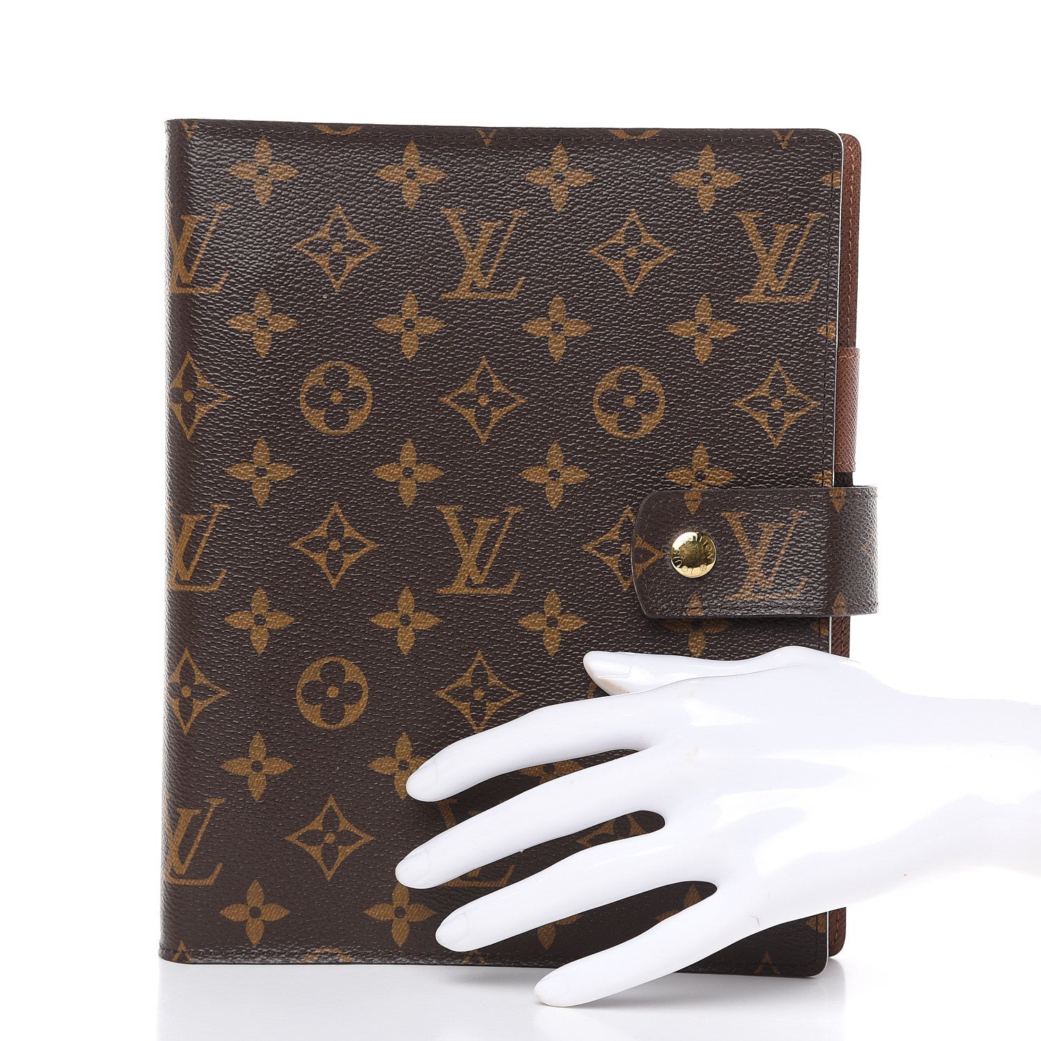 Louis Vuitton Monogram Large Ring Agenda Cover 2 of 8