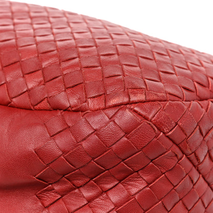 Bottega Veneta Nappa Intrecciato Medium Campana Hobo Red 11 of 15