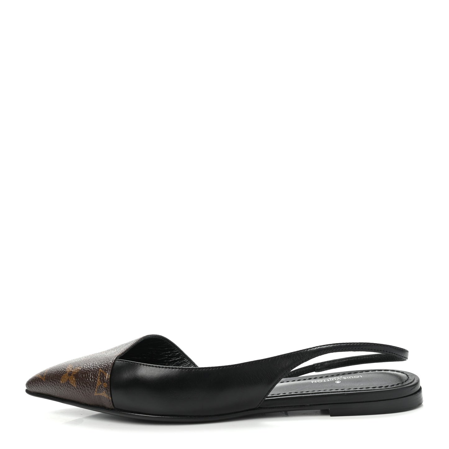 Patent Monogram Cherie Slingback Ballerina Flats 36.5