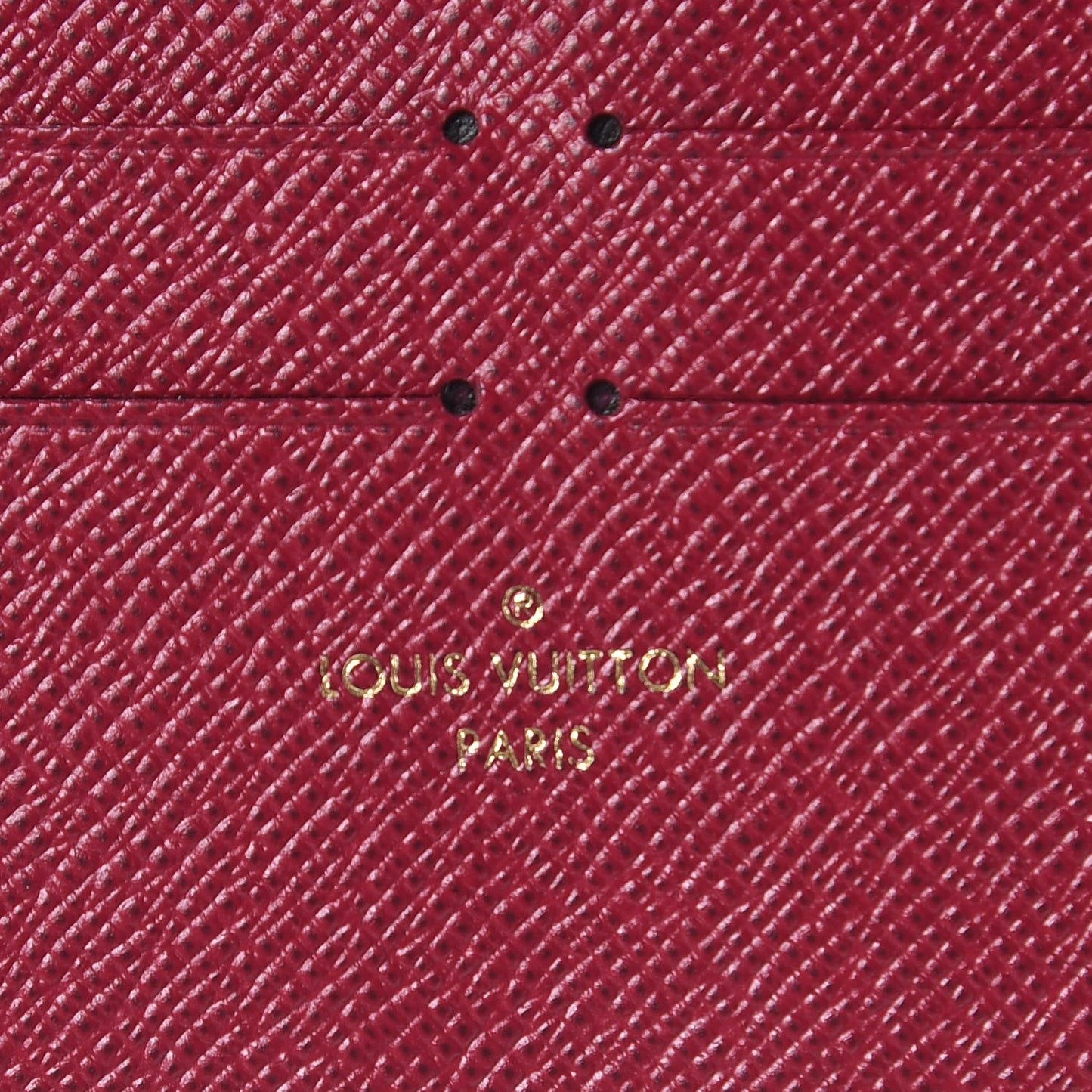 Monogram Pochette Felicie Chain Wallet Fuchsia