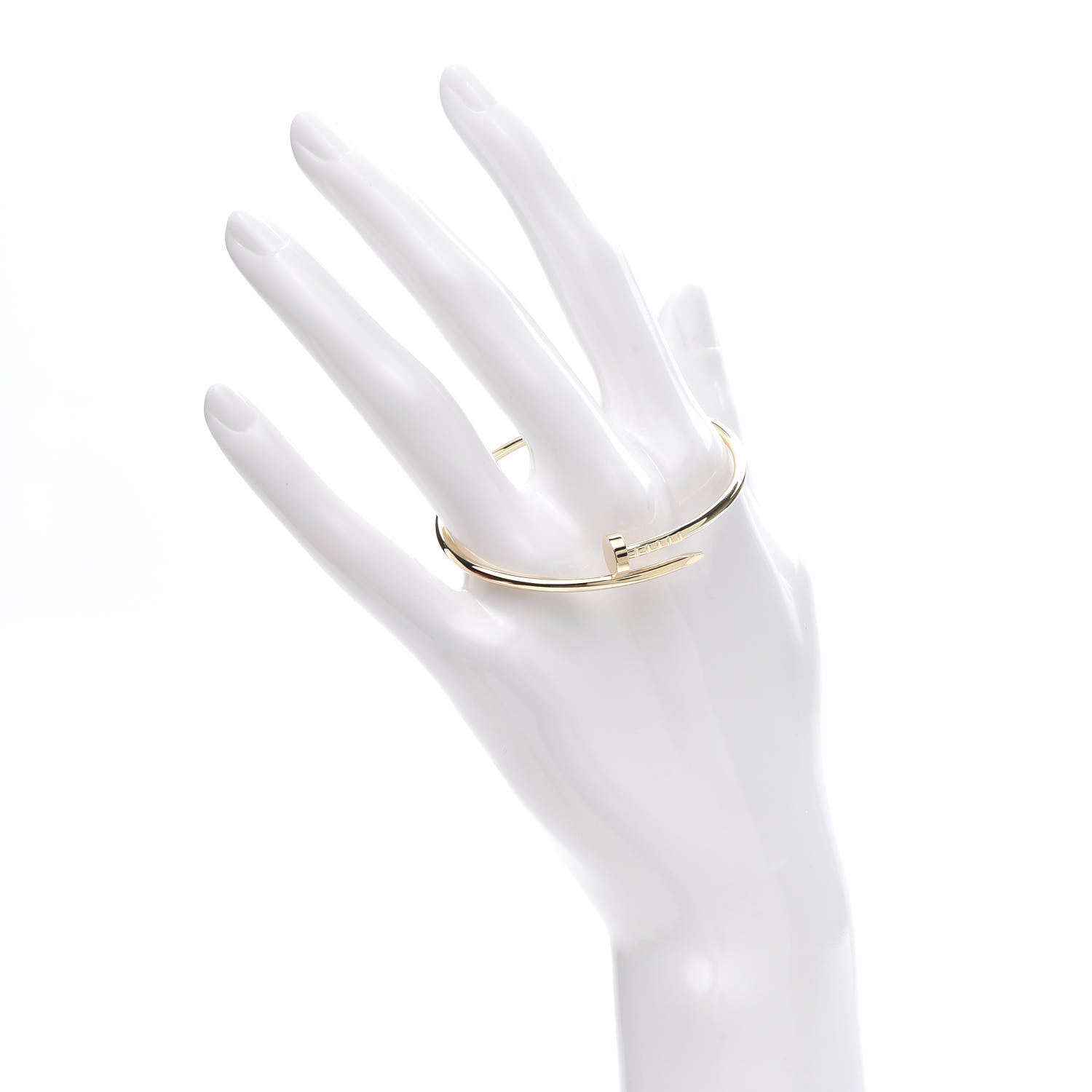 Cartier 18K Yellow Gold Small Juste Un Clou Bracelet 15 2 of 5