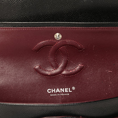 Chanel Caviar Quilted Medium Double Flap Black 5 of 5