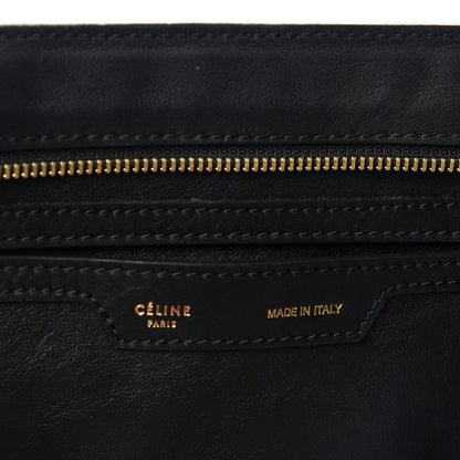 Celine Smooth Calfskin Denim Medium Trapeze Blue 6 of 12