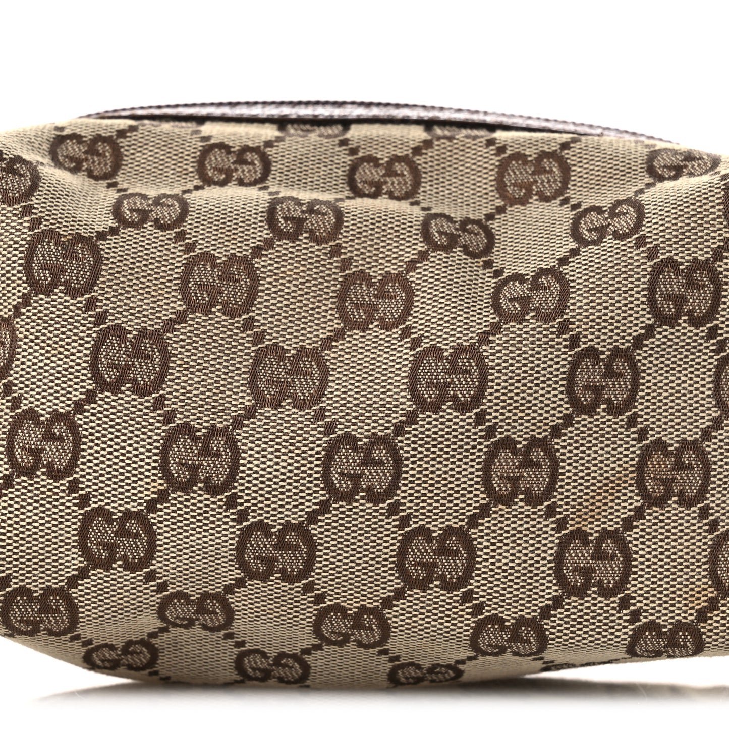 Monogram Large Cosmetic Case Brown