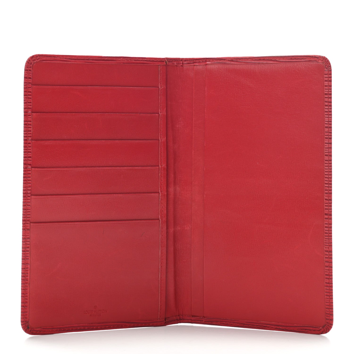Louis Vuitton Epi Porte-Cartes Credit Yen Wallet Castillan Red 5 of 7