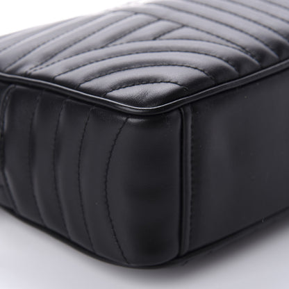 Prada Soft Calfskin Diagramme Crossbody Bag Black 6 of 9