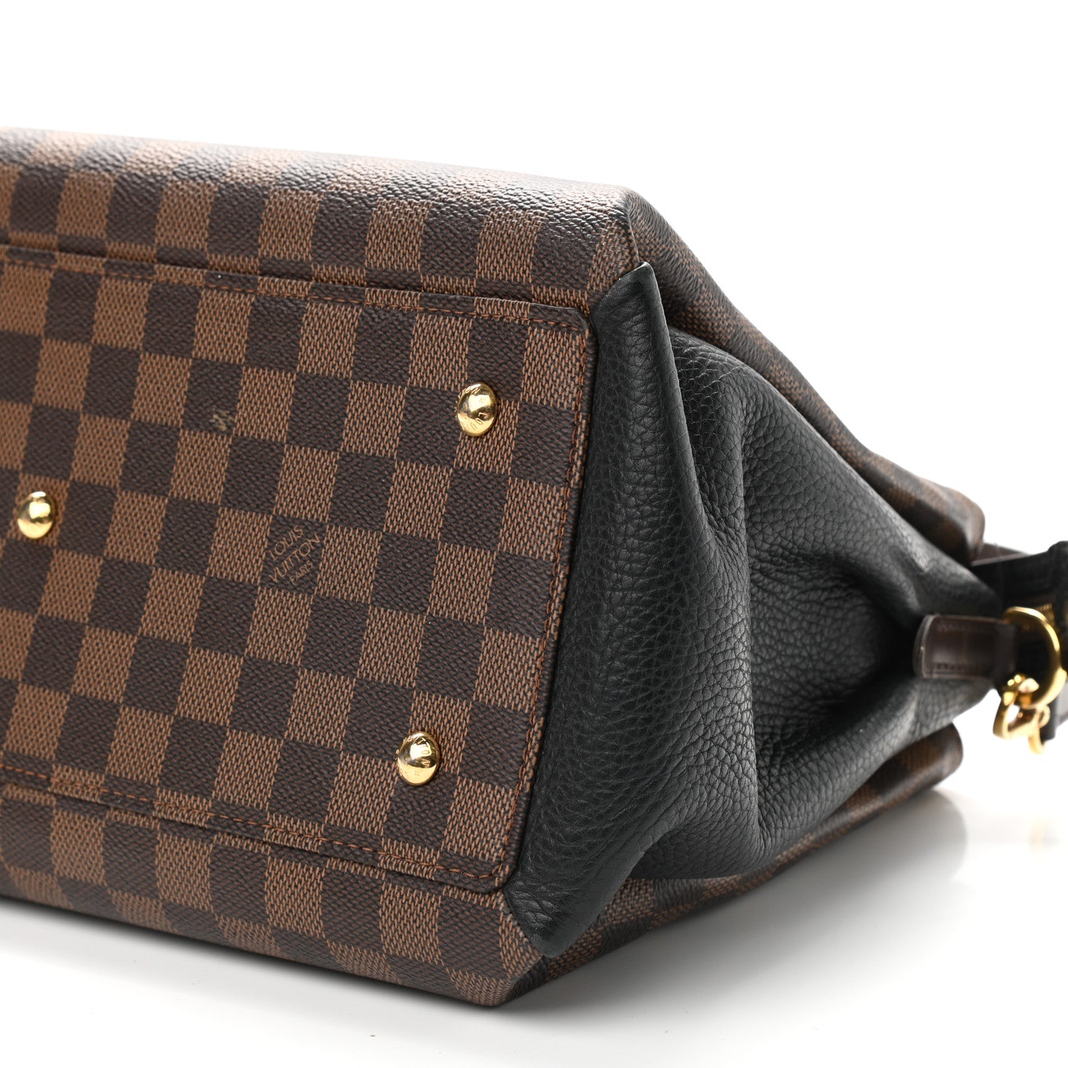 Louis Vuitton Cuir Taurillon Damier Ebene Normandy Black 20 of 20