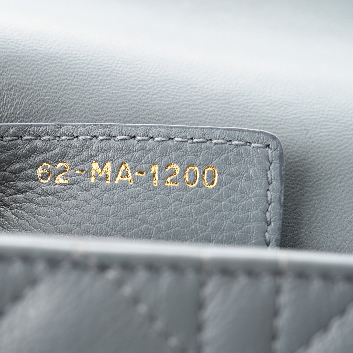 Christian Dior Calfskin Cannage Small Caro Bag Cloud Blue 7 of 10