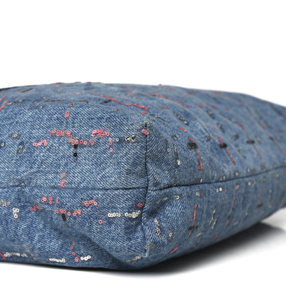 Chanel Denim Sequin Chanel 22 Blue 18 of 21