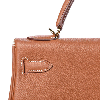 Hermes Togo Kelly Retourne 32 Gold 28 of 36