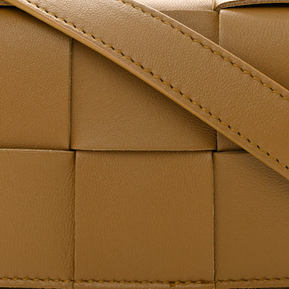 Bottega Veneta Lambskin Maxi Intrecciato Extra Mini Cassette Crossbody Bag Acorn 7 of 10