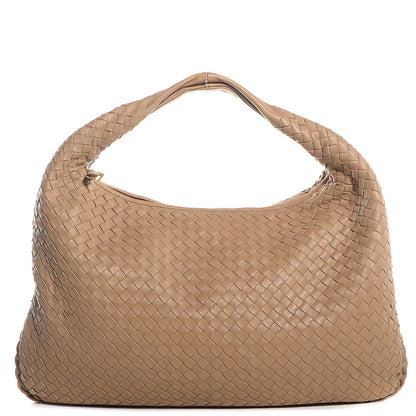 Bottega Veneta Nappa Intrecciato Large Veneta Hobo Camel 1 of 8