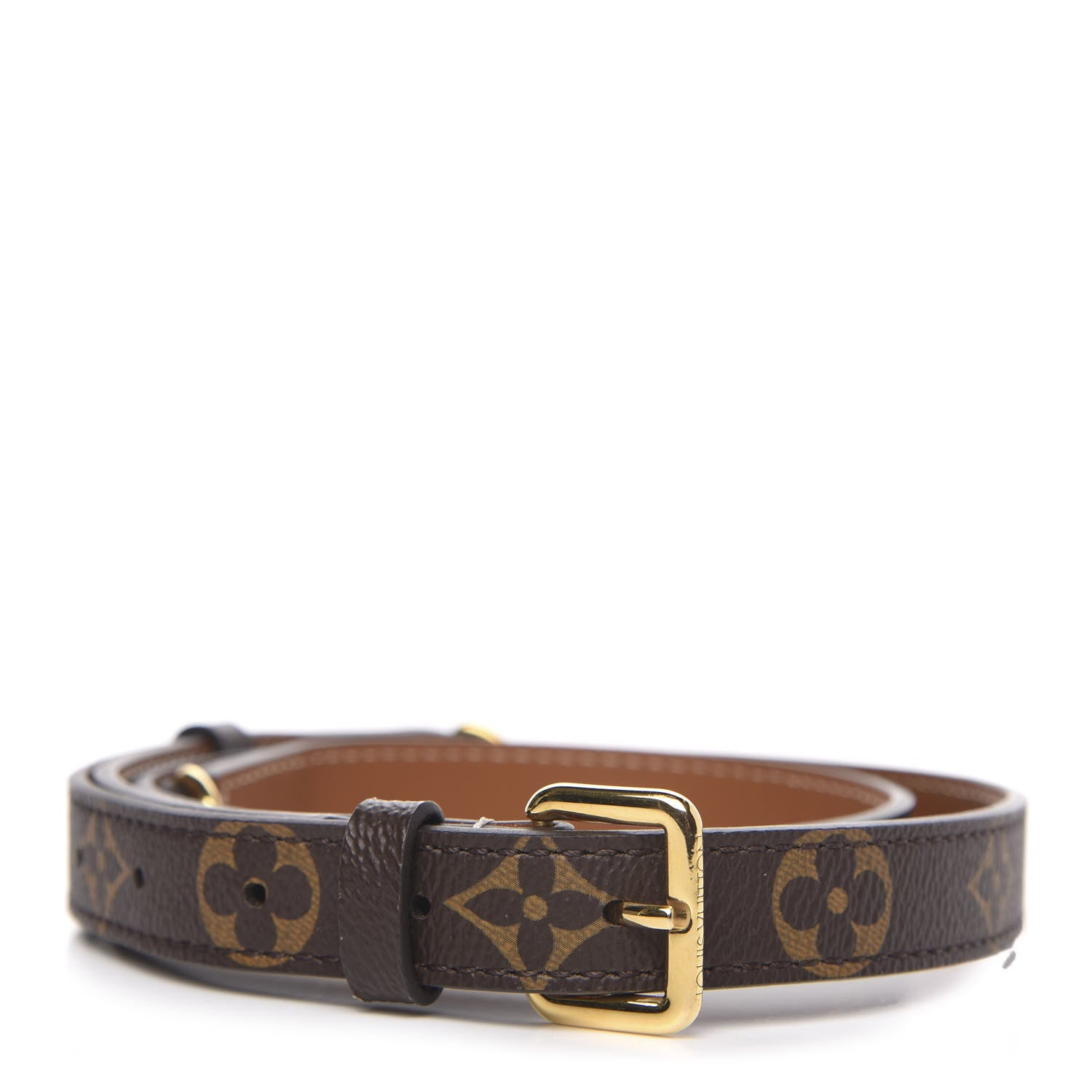 Louis Vuitton Monogram 16mm Adjustable Shoulder Strap 2 of 3