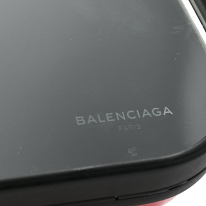 Balenciaga Metal Rear-View Mirror Case Red Hardware 6 of 9